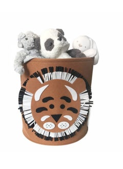 OASIS-TH Kids Toy Storage Basket, Large Capacity Felt Storage Bucket, Washable Dirty Clothes Storage Basket, Laundry Basket,  - Image 1
