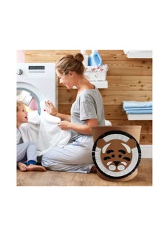 OASIS-TH Kids Toy Storage Basket, Large Capacity Felt Storage Bucket, Washable Dirty Clothes Storage Basket, Laundry Basket,  - Image 2
