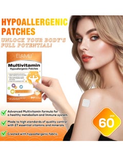 Elaimei 60Pcs Multivitamin Hypoallergenic Patches  - Image 2
