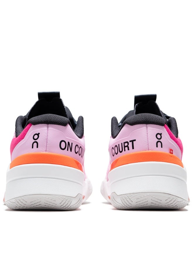 ON The Roger Pro Fire Mesh Shoes Pink/Orange For Men/Women/Students - Image 5