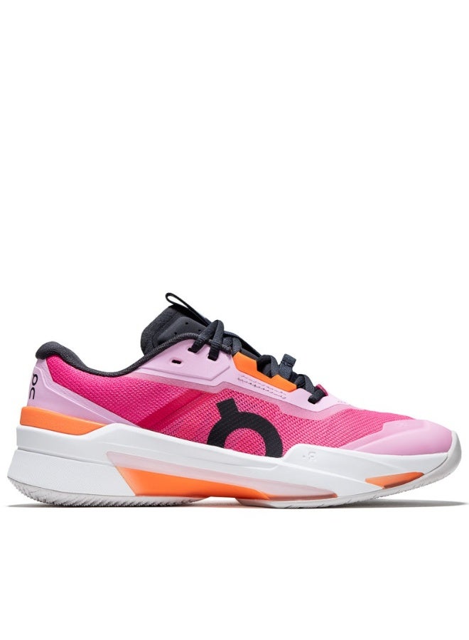 ON The Roger Pro Fire Mesh Shoes Pink/Orange For Men/Women/Students - Image 1