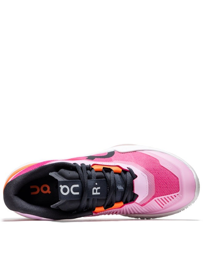 ON The Roger Pro Fire Mesh Shoes Pink/Orange For Men/Women/Students - Image 3