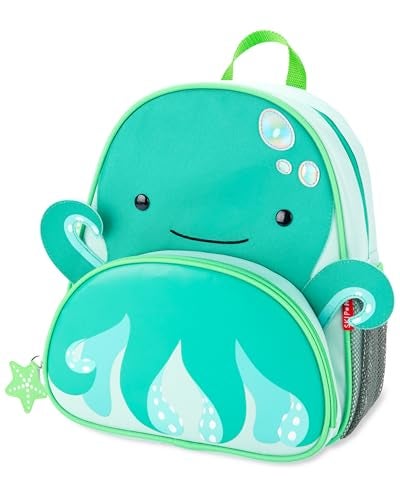 Skip Hop Little Kids Backpack 12 inches 3 years Zoo Octopus - Image 1