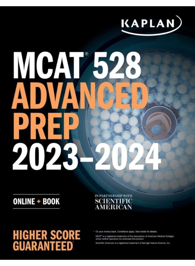 MCAT 528 التحضير المتقدم 2023 2024 كتاب إلكتروني - غلاف ورقي