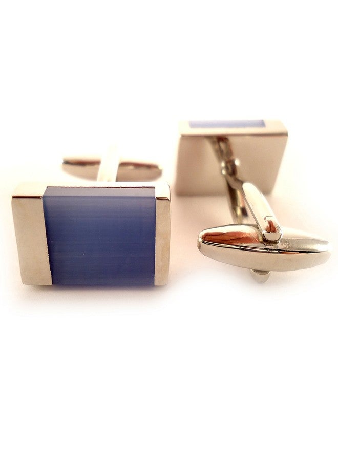 Peluche Eleganza Blue Cufflink - Image 3