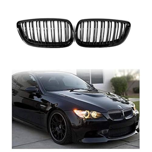 Qitian ABS Gloss Black Front Replacement Kidney Grill for BMW 3 Series E92 & E93, 2006-2009 - Image 2