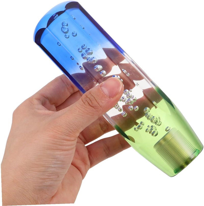 Universal Manual and Automatic Car Gear Shift Knob 150cm Octagonal Crystal Acrylic Blue White Green Car Gear Lever Stick Replacement Handle for Automotive Interior Accessories - Image 3