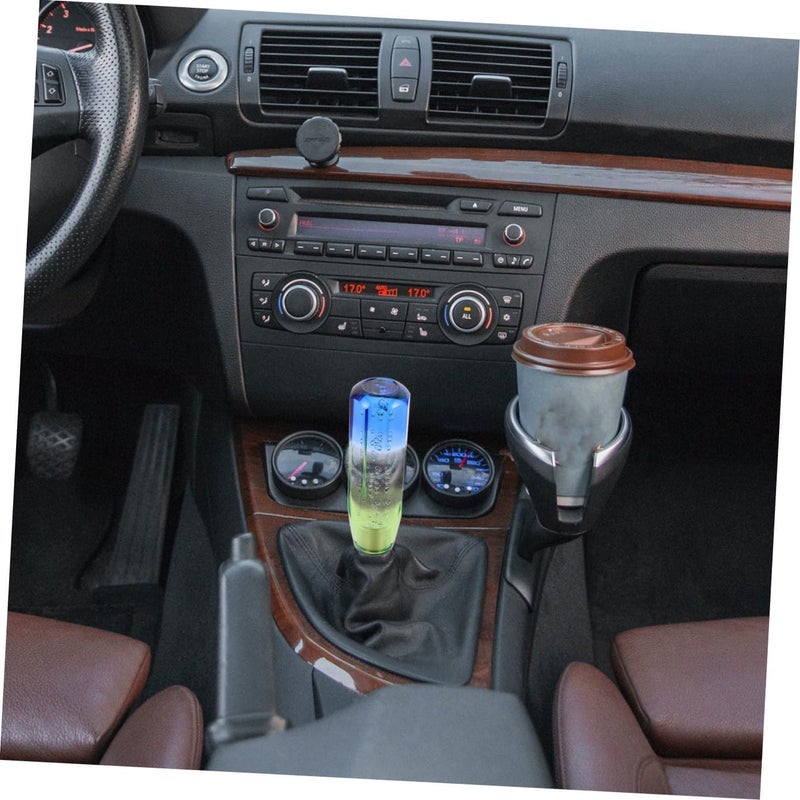 Universal Manual and Automatic Car Gear Shift Knob 150cm Octagonal Crystal Acrylic Blue White Green Car Gear Lever Stick Replacement Handle for Automotive Interior Accessories - Image 5