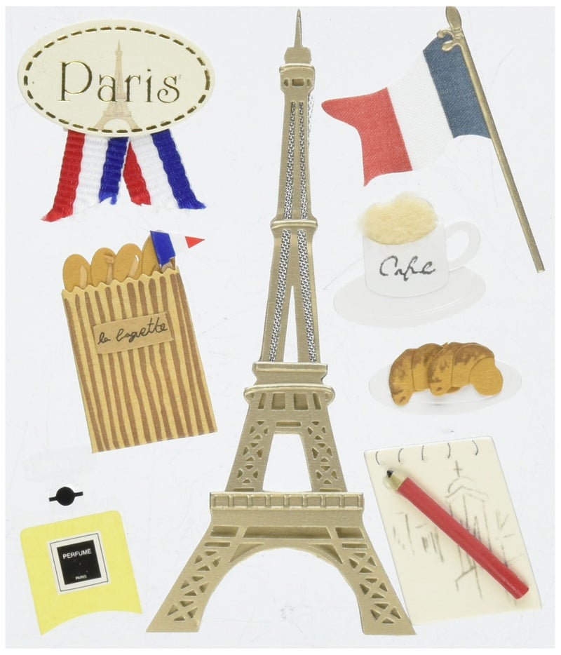 EK Success Jolee's Boutique Paris Stickers - Image 3
