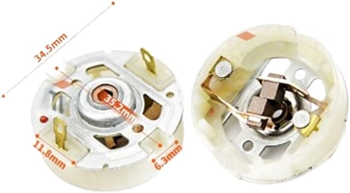 5Pcs RS550 Motor Carbon Brush Holders Kit For Power Tools And Kitchen Appliances - Image 3