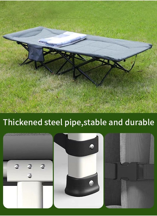APEX Outdoor Camping Portable Comfortable Folding Soft Bed Suitable for Indoor, Outdoor, Camping  - Image 4