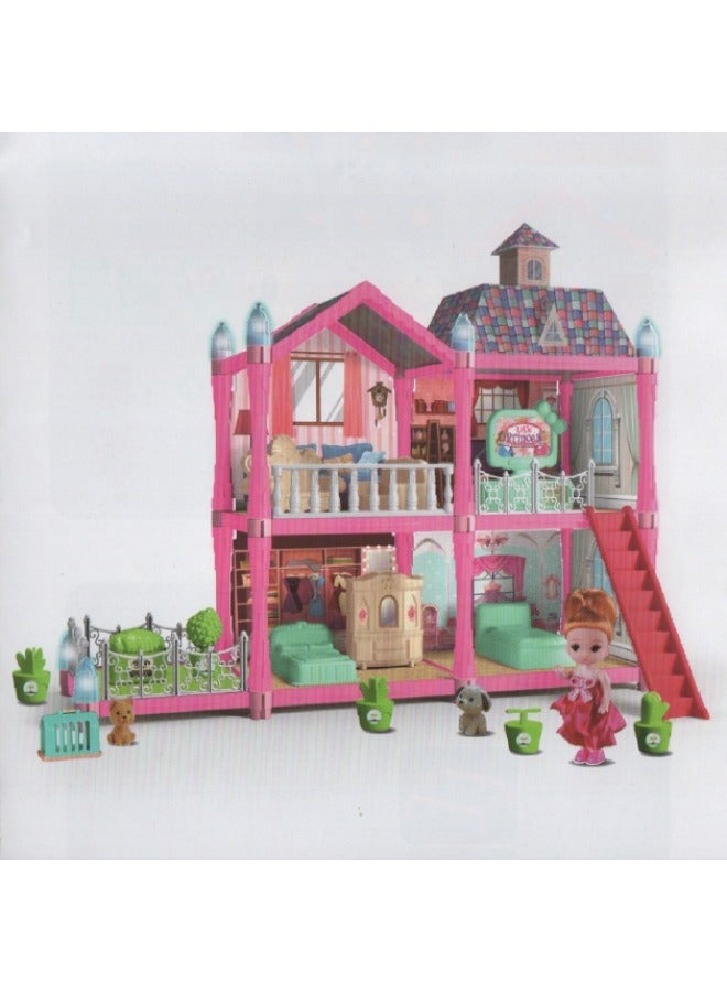 Twilen Villa Creative Role Play Set - Puzzle Princess Dream 112 Pieces - Image 1