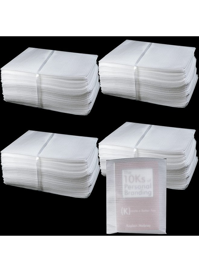 Welecom 100 Pack Foam Pouches Bubble Out Bags 9.8"X11.8" Wrap Bubble Pouches Shipping Mailers Protective Bubble Packaging Bags Double Walled Cushioning Bags Thickening Shockproof Foam Bags For Shipping&Moving  - Image 3