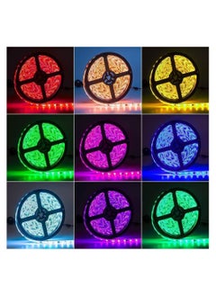 Generic LED Strip Lights for bedroom - Multicolor with Remote, USB Powered, Waterproof, Perfect LED lights for Bedroom, TV, Desktop PC, Fish Tank Decoration. Wall Strip Lights, 2meter, 3meter, 5meter  - Image 3