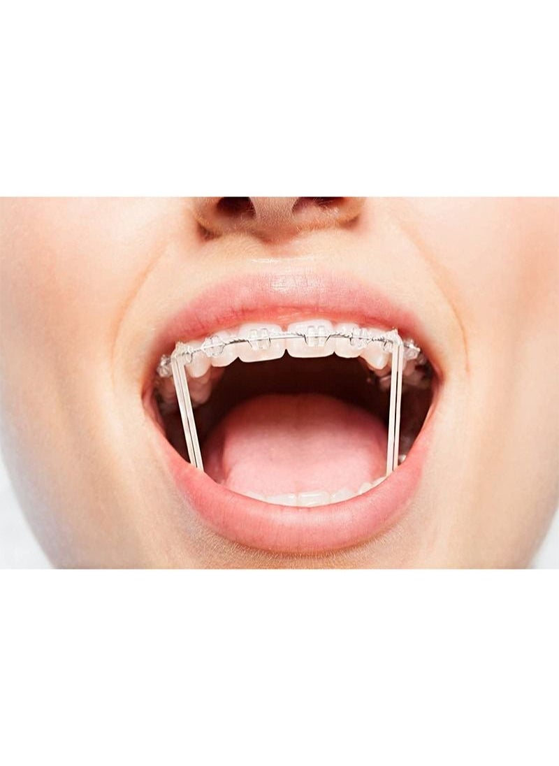 500pcs Orthodontic Elastic Bungee Bands 3.5oz Heavy Duty Rubber Dental Leashes Free Braces Elastic Pads (3/16 Inch 4.7mm)