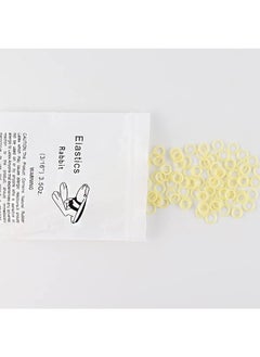 HaLunhi 500pcs Orthodontic Elastic Bungee Bands 3.5oz Heavy Duty Rubber Dental Leashes Free Braces Elastic Pads (3/16 Inch 4.7mm)  - Image 4