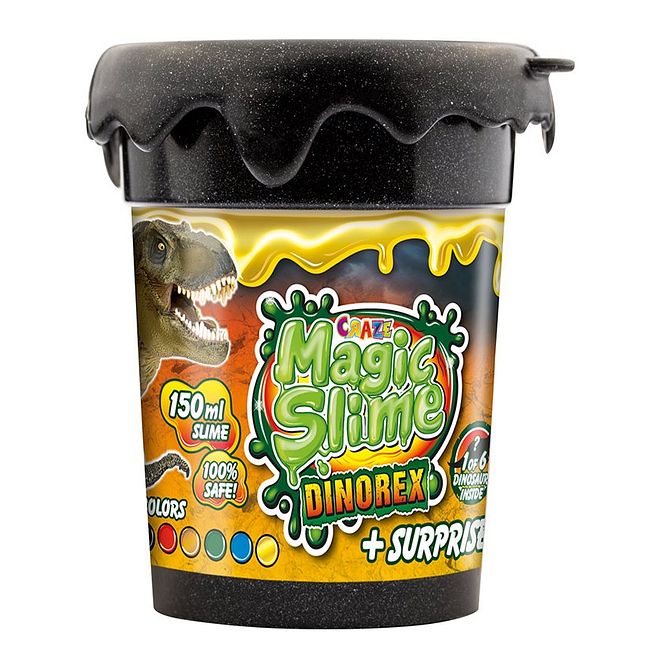 Craze Magic Slime Dino Dark Blue Pack of 1 (Color may Vary) - 150 ml - Image 5