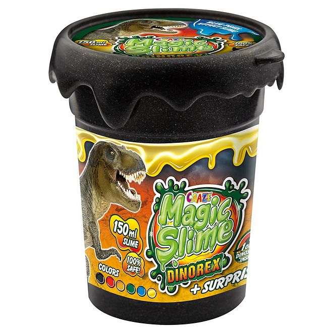 Craze Magic Slime Dino Dark Blue Pack of 1 (Color may Vary) - 150 ml - Image 4