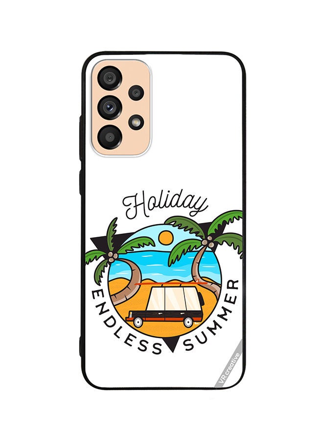 VR CREATIVE Protective Case Cover For Samsung Galaxy A33 5G Endless Summer Design Multicolour - Image 1