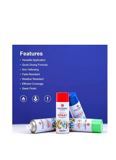 National Spray Paint -  Clear 900- 400ML National Paints Fast Drying Acrylic  - Image 3