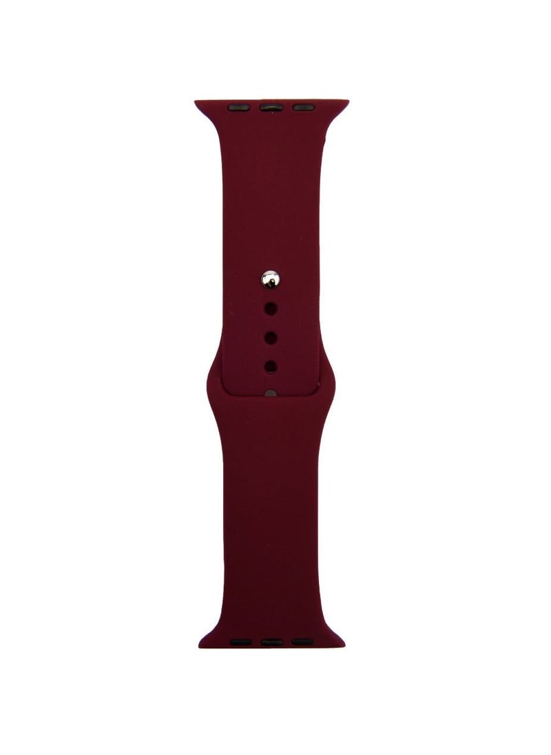 Apple Watch Band 45mm 44mm 42mm Soft Silicone Sport Band Replacement Wrist Strap Compatible for iWatch Apple Watch Series 7/SE/6/5/4/3/2/1 (45mm/44mm/42mm) - Image 2