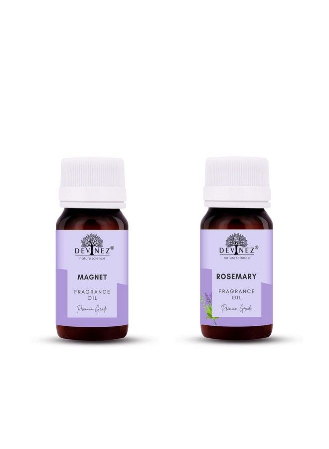 Devinez Magnet Rosemery Aroma Oil For Diffuser/ Ultrasonic Aroma Diffuser/ Tealight Diffuser/ Reed Diffuser 30Ml Each - Image 1