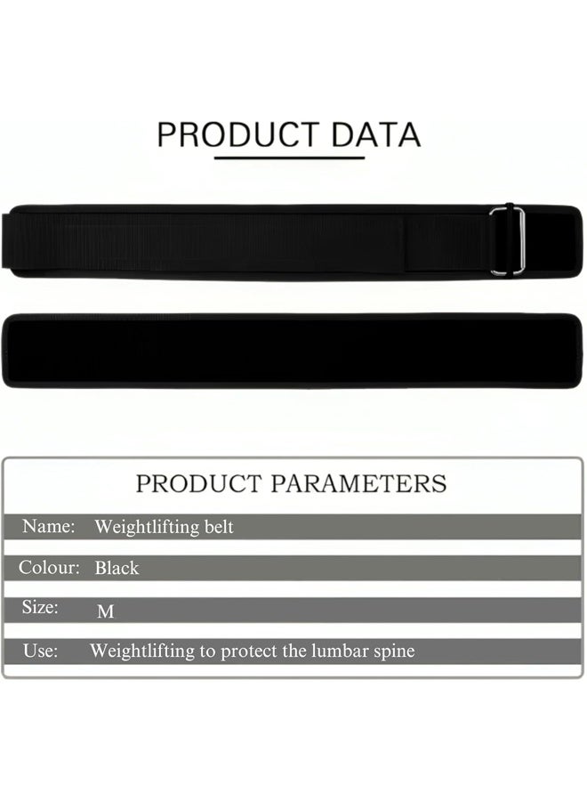 DUNISO Weight Lifting Belt， Adjustable Self-Locking Gym Belt，Multifunctional Protective Gym Belt，for Strength Training and Fitness Exercises - Image 5