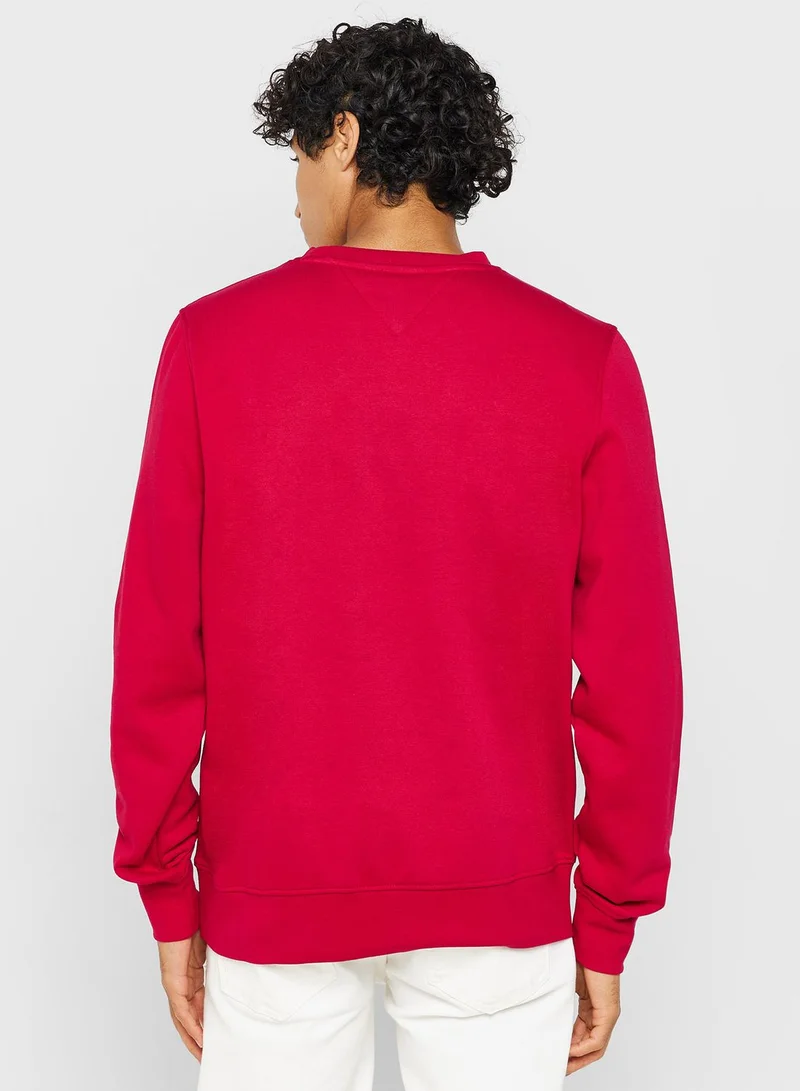 TOMMY HILFIGER Monogram Crew Neck Sweatshirt