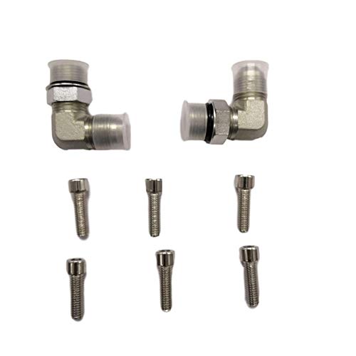 DEF Billet Aluminum Tappet Cover Kit Replacement for 1989-2002 Cummins Diesel 5.9L 12v 24v Dual Port Ram VE44 P7100 Pumps (Silver) - Image 3