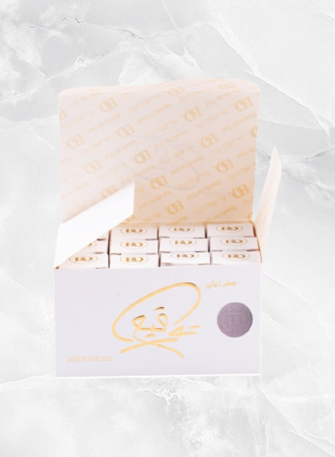 Banafa 12 Pieces Tawqie Perfume Oil 3 ml - Image 1