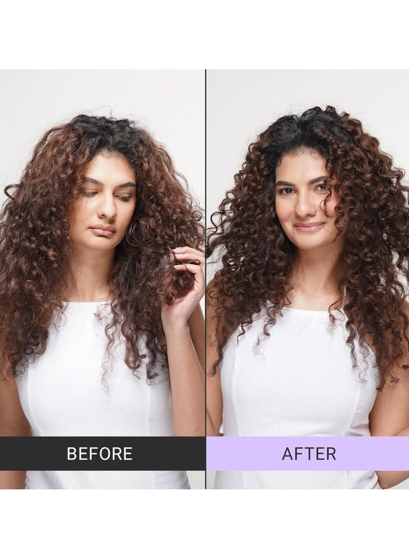 أراتا بلسم الشعر المجعد المتطور للعناية بالشعر (300 مل) | بلسم للشعر يشطف بعد الشطف بزبدة الشيا وزيت الأرغان وزيت اللوز وبيلفيتيا كاناليكولاتا | ترطيب فائق وسهولة فك تشابك الشعر، 1 قطعة - Image 5