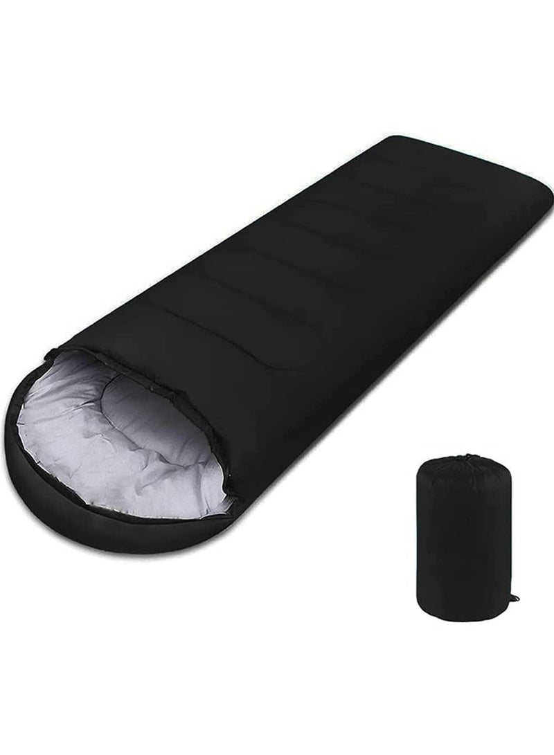 ارواق حقيبة نوم للتخييم للبالغين مع فتحات بسحاب أكياس نوم للشتاء والطقس البارد للأطفال حقيبة نوم للتخييم والمشي لمسافات طويلة والسفر في الهواء الطلق خفيفة الوزن ومقاومة للماء وقابلة للربط - Image 1