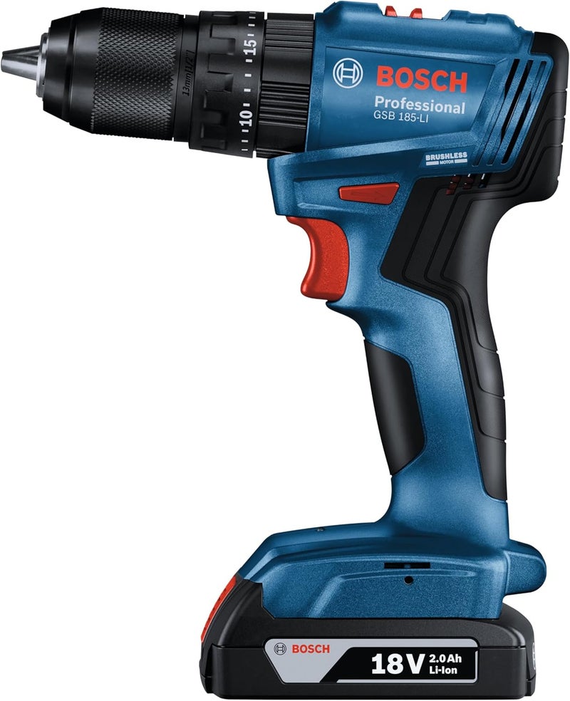 BOSCH Professional Gsb 185 - Li Screwdriver Cordless Brushless Tools - 0 601 9K3 1L1 - Image 3