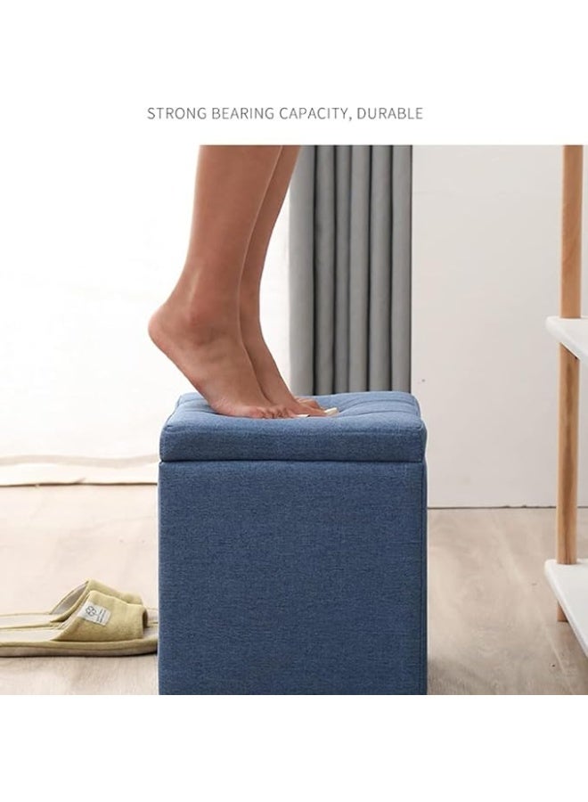 Multi-Functional Upholstered Ottoman Stylish Storage & Comfortable Footrest - Image 1