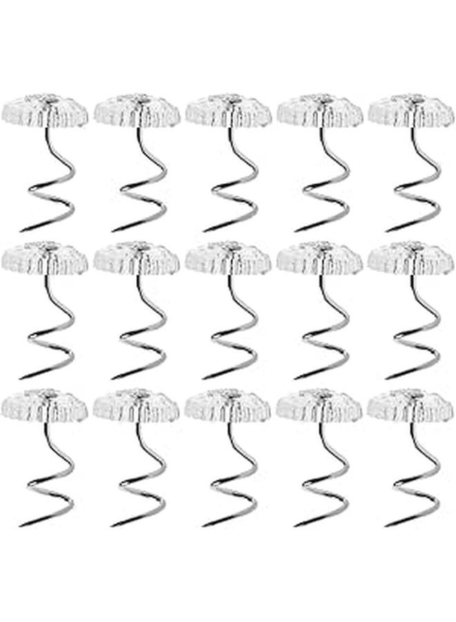 Stainless Steel Upholstery Twist Pins 100pcs for Sofa Covers Bed Skirts Fastening Slipcovers - Image 1