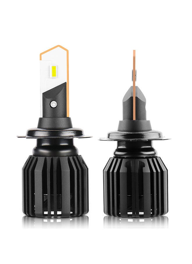 Generic 2Pcs IP68 Waterproof 50W Car LED Headlight Bulbs LED Driving Lamp All-in-one Conversion Kit H7  - Image 4