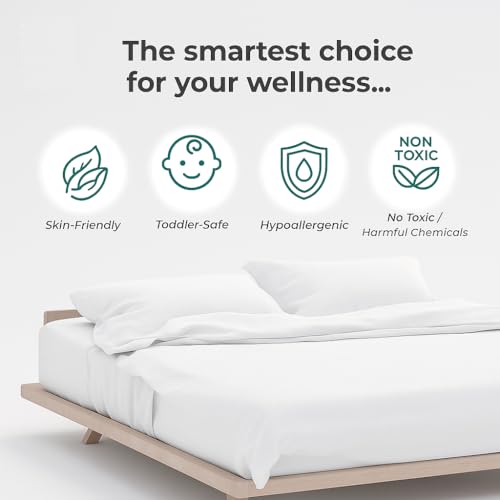 Bright Décor King Size Bedsheet - 1800 Series Hotel Luxury - Ultra Soft White Brushed Microfiber - Flat Sheet with 2 Pillow Cases – Wrinkle-Free, Fade Resistant Bedding for King Bed - Image 3
