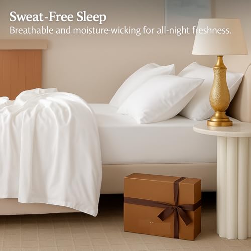 Bright Décor King Size Bedsheet - 1800 Series Hotel Luxury - Ultra Soft White Brushed Microfiber - Flat Sheet with 2 Pillow Cases – Wrinkle-Free, Fade Resistant Bedding for King Bed - Image 4