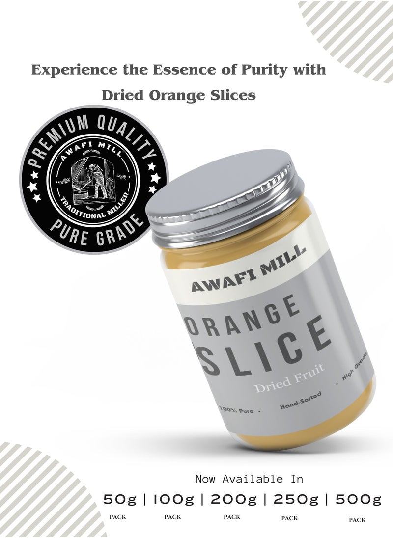 Awafi Mill - Dried Orange Slices | No Preservatives | 100% Natural and Aromatic | Bulk Dried Fruit | Organic Dried Whole Orange Slices | Natural Fruit - Image 1