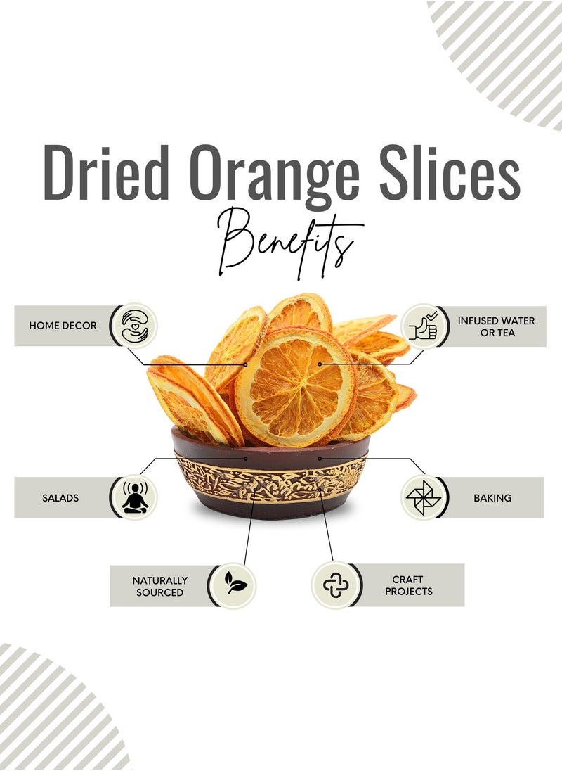 Awafi Mill - Dried Orange Slices | No Preservatives | 100% Natural and Aromatic | Bulk Dried Fruit | Organic Dried Whole Orange Slices | Natural Fruit - Image 1