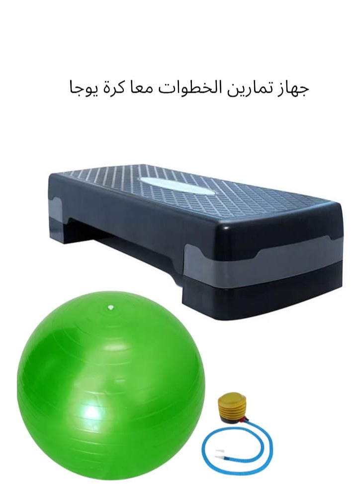 Generic Aerobic Stepper with Yoga Ball  - Image 1