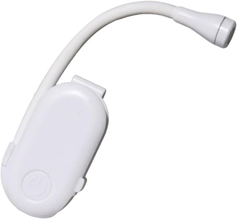 SHOWERORO LED Book Light Rechargeable Clip-on Reading Lamp Dimmable Flexible Mini USB Charging Light for Bedside Study and Dormitory Use - Image 1
