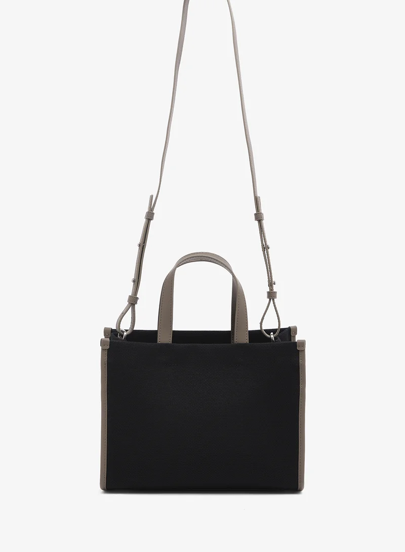 LACOSTE Logo Tote Bag