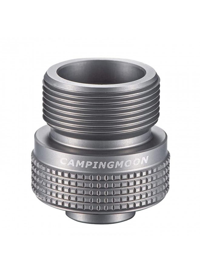 camping moon - Campingmoon Camping Propane Stove Adapter, Input: En417 Lindal Valve Canister, Output: Propane Gas Stove, Camping Propane Gas Canister to 1lbs Propane Tanks/MAPP Tanks Converter. Z20 - Image 1