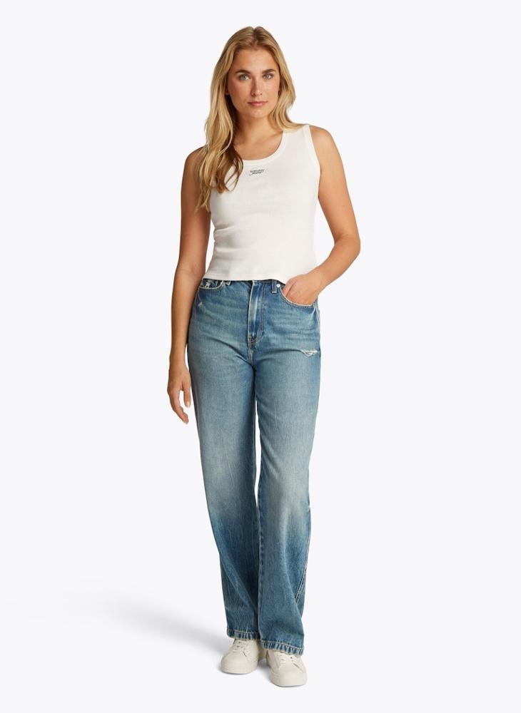 TOMMY JEANS Crew Neck Logo T-Shirt - Image 4