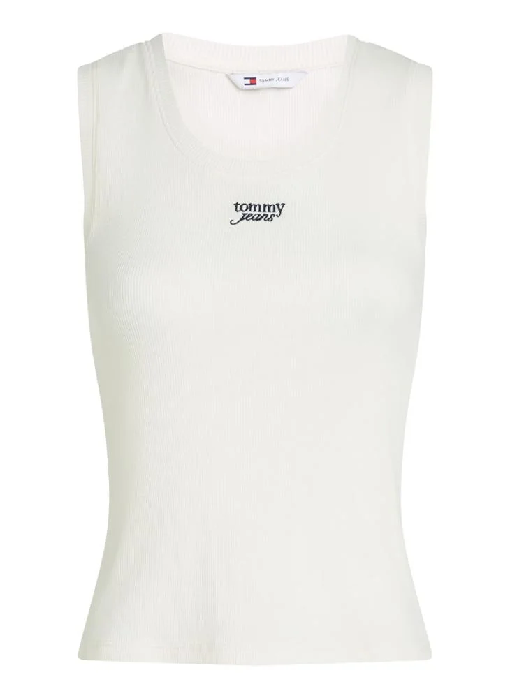 TOMMY JEANS Crew Neck Logo T-Shirt