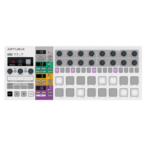 Arturia BeatStep Pro Controller and Sequencer — Aftertouch, Velocity Sensitive, With 2 Independent Melodic Sequencers, Drum Sequencer, 16 Drum Pads, MIDI/CV/Gate I/O and Music Production Software - Image 1