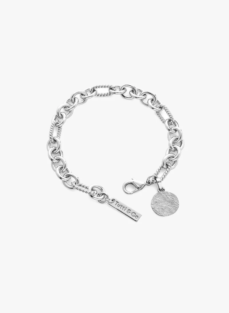 Tutti & Co Crest Bracelet Silver