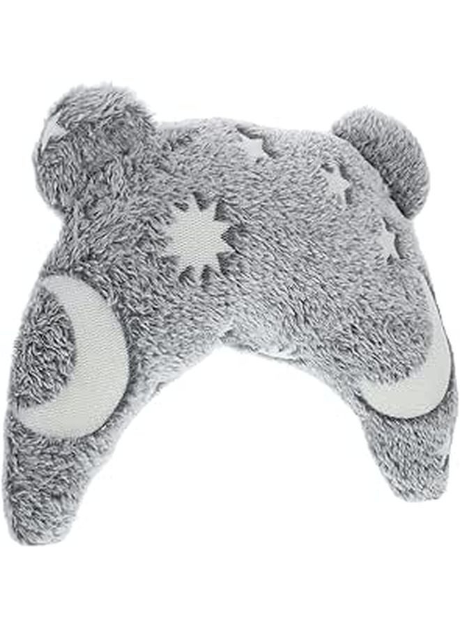 Glow In The Dark U Shaped Calming Pet Pillow For Cats And Dogs Travel Comfort - Image 1