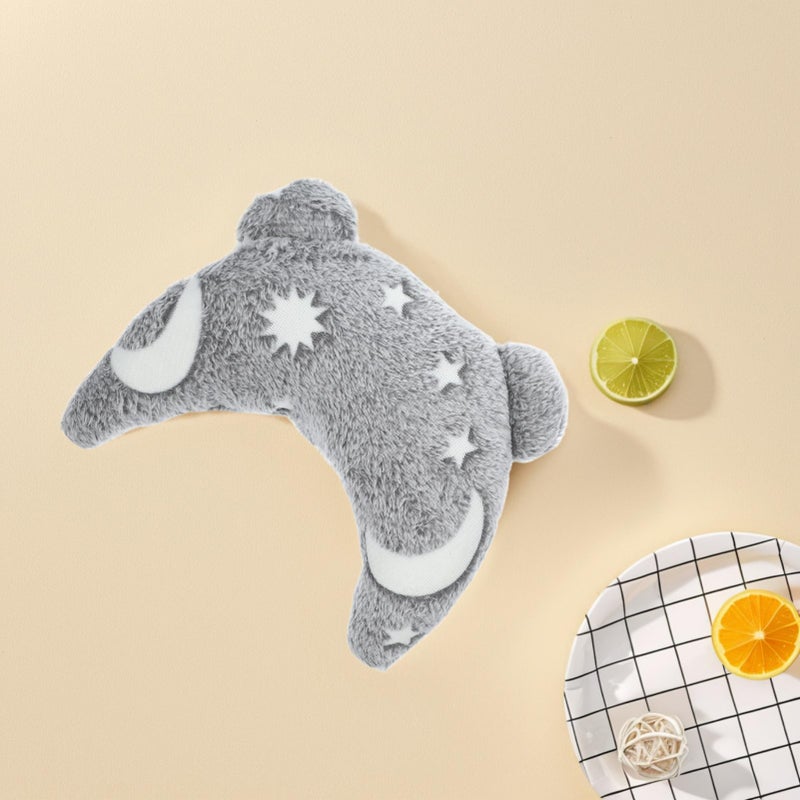 Glow In The Dark U Shaped Calming Pet Pillow For Cats And Dogs Travel Comfort - Image 5